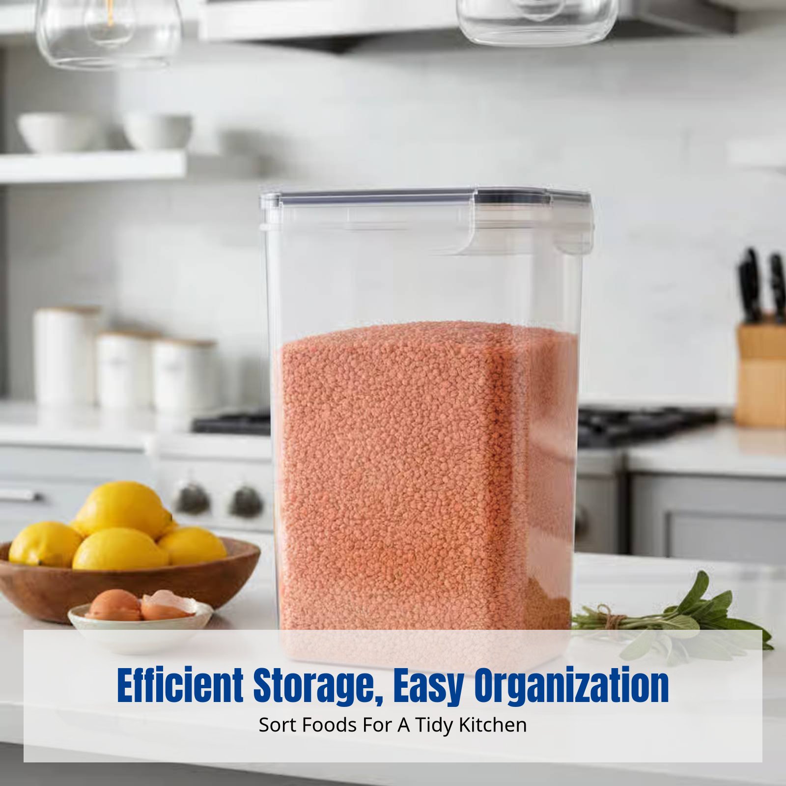 Set Food Storage - Hava Geçirmez Gıda Saklama Kabı Seti,