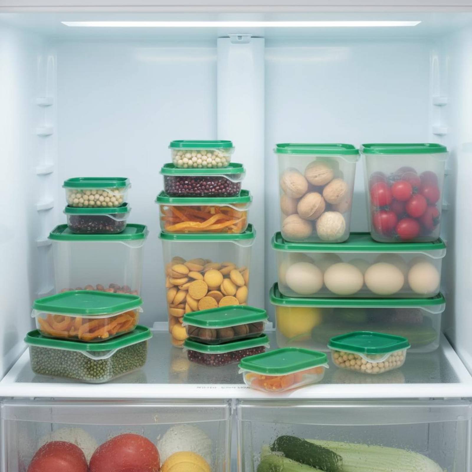 Set Food Storage - 17 Parça Buzdolabı Saklama Kutusu Seti