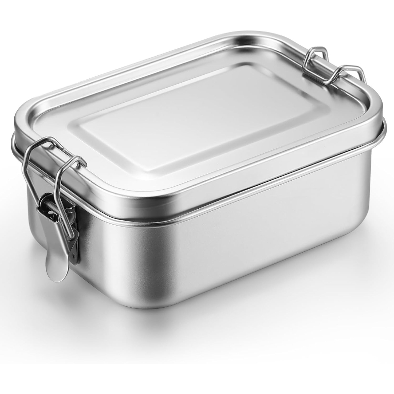 Storage Food Prep - Paslanmaz Çelik Gıda Saklama Kapları Kapaklı