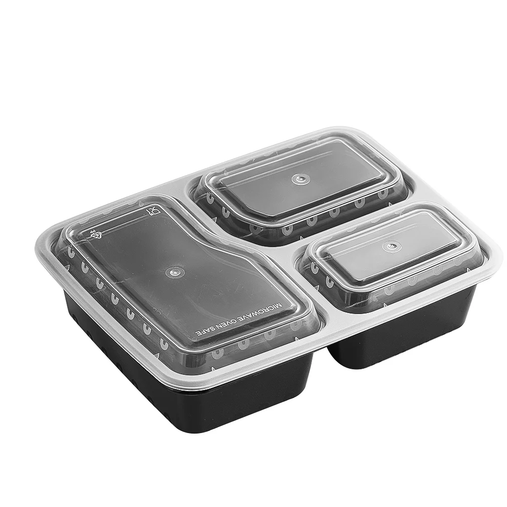 Storage Food Prep - 7 Paket 3 Bölmeli Yemek Hazırlama