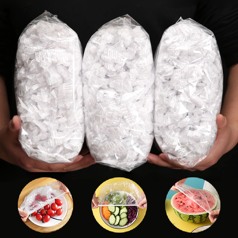 Food Storage Tupperware - 200 adet tek kullanımlık yemek örtüsü