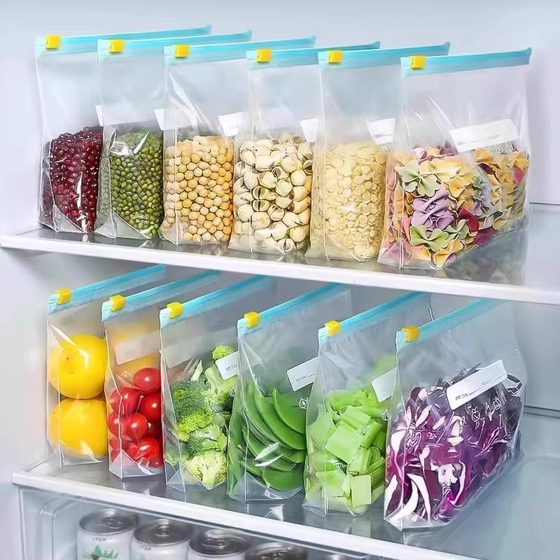 Ziploc Food Storage - Zip Kilitli Gıda Saklama Torbaları, Buzdolabı