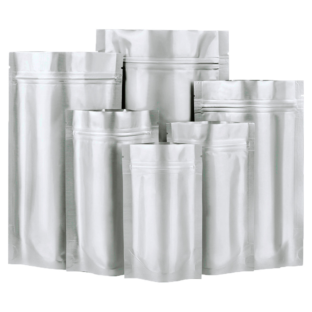Ziploc Food Storage - 100 Adet Gümüş Zip Kilit Saf