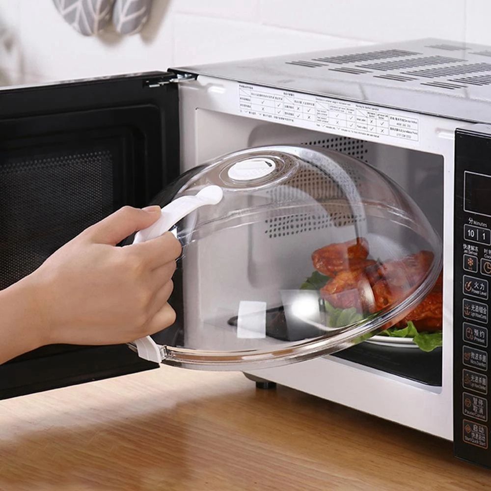 Food Storage Tupperware - 1 adet profesyonel mikrodalga sıçrama kapak