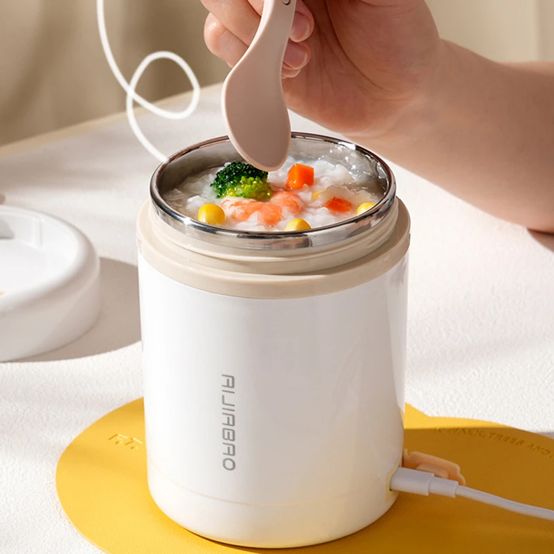 Food Storage Tupperware - 600 ML USB Elektrikli Isıtma yemek