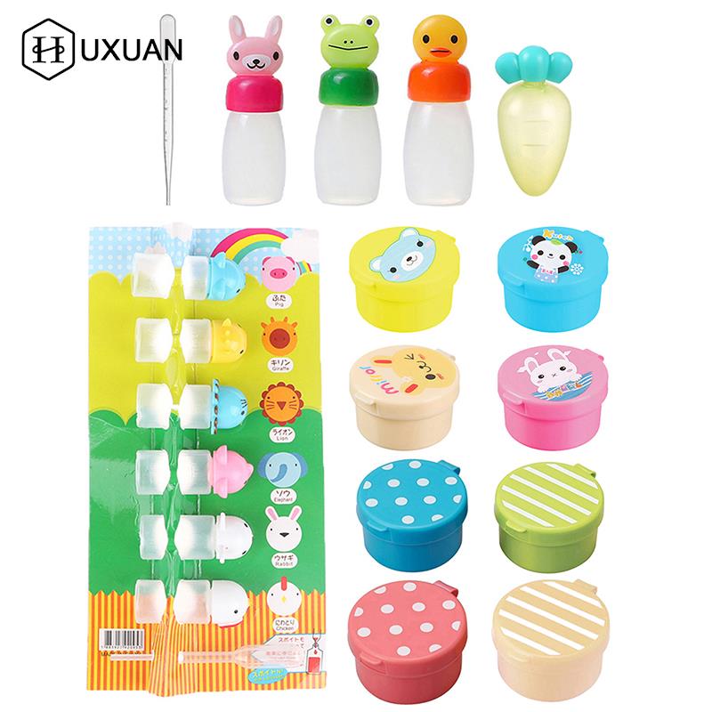 Salad Dressing Bottle - 1-7 adet Mini baharat sos şişesi