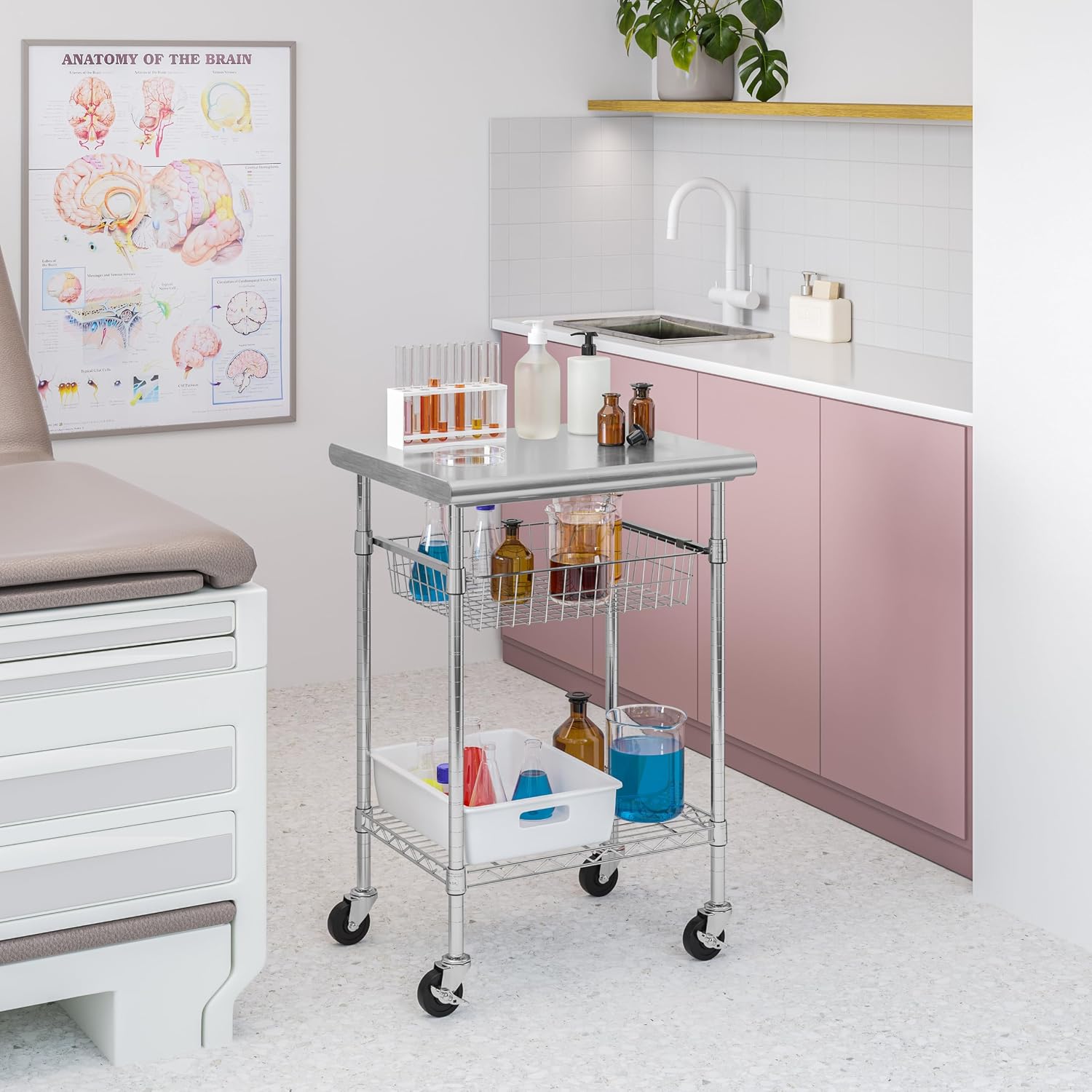 Paslanmaz Çelik Ticari Yemek H - Food Storage On Wheels incelemesi ve fiyatı