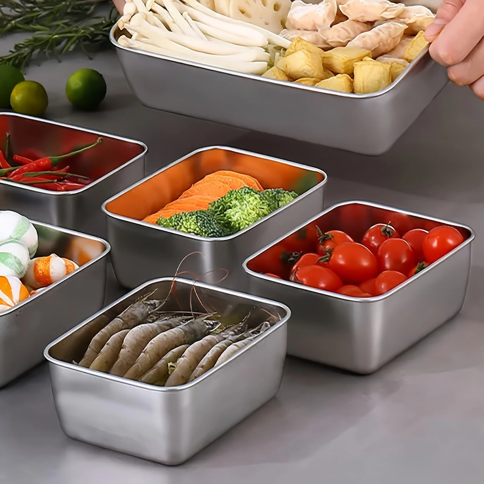Paslanmaz Çelik Gıda Saklama K - Set Food Storage incelemesi ve fiyatı