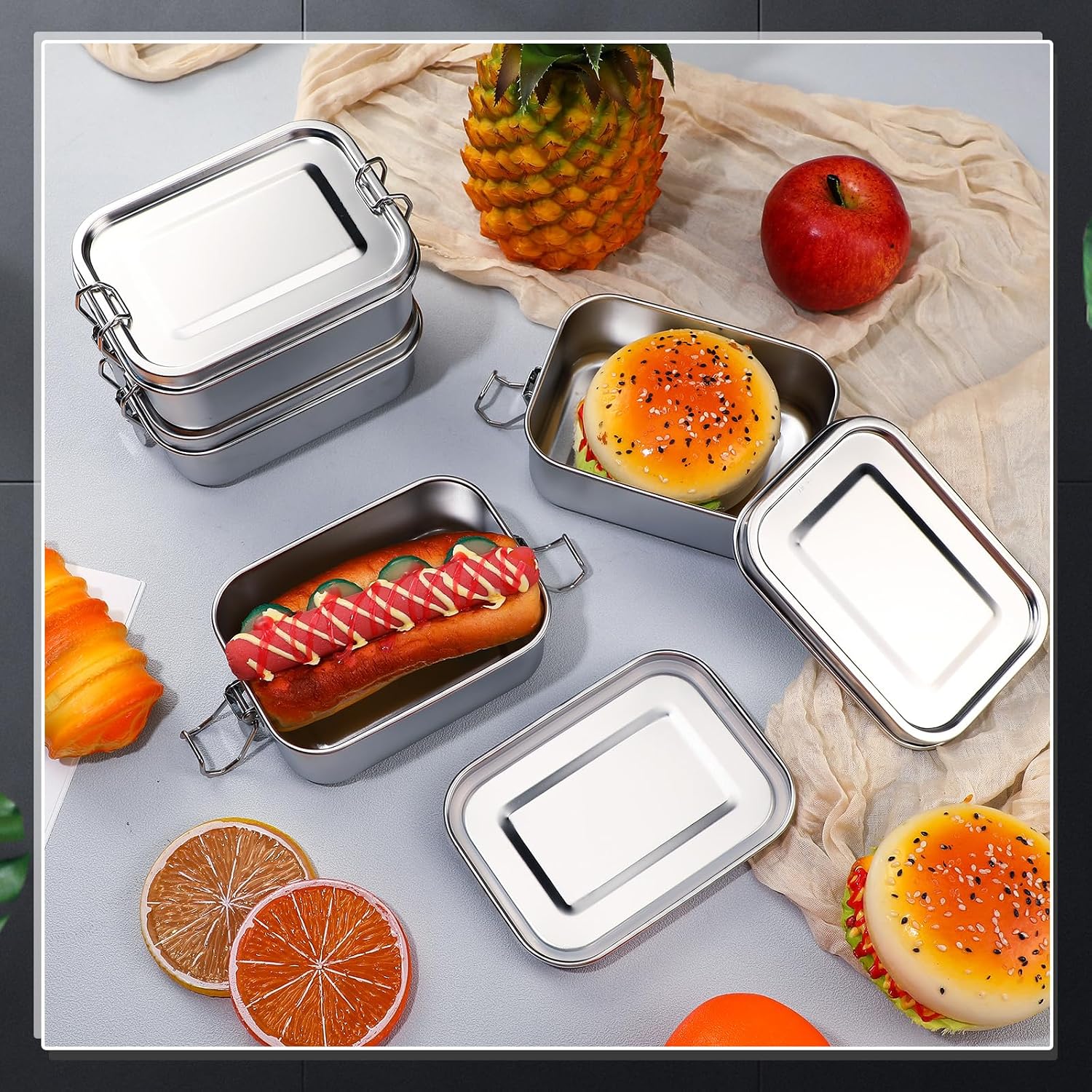 Paslanmaz Çelik Gıda Saklama K - Storage Food Prep incelemesi ve fiyatı