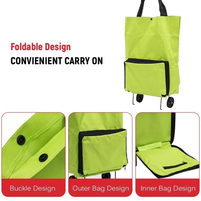 Yeni Katlanır Alışveriş Çantas - Food Storage On Wheels incelemesi ve fiyatı