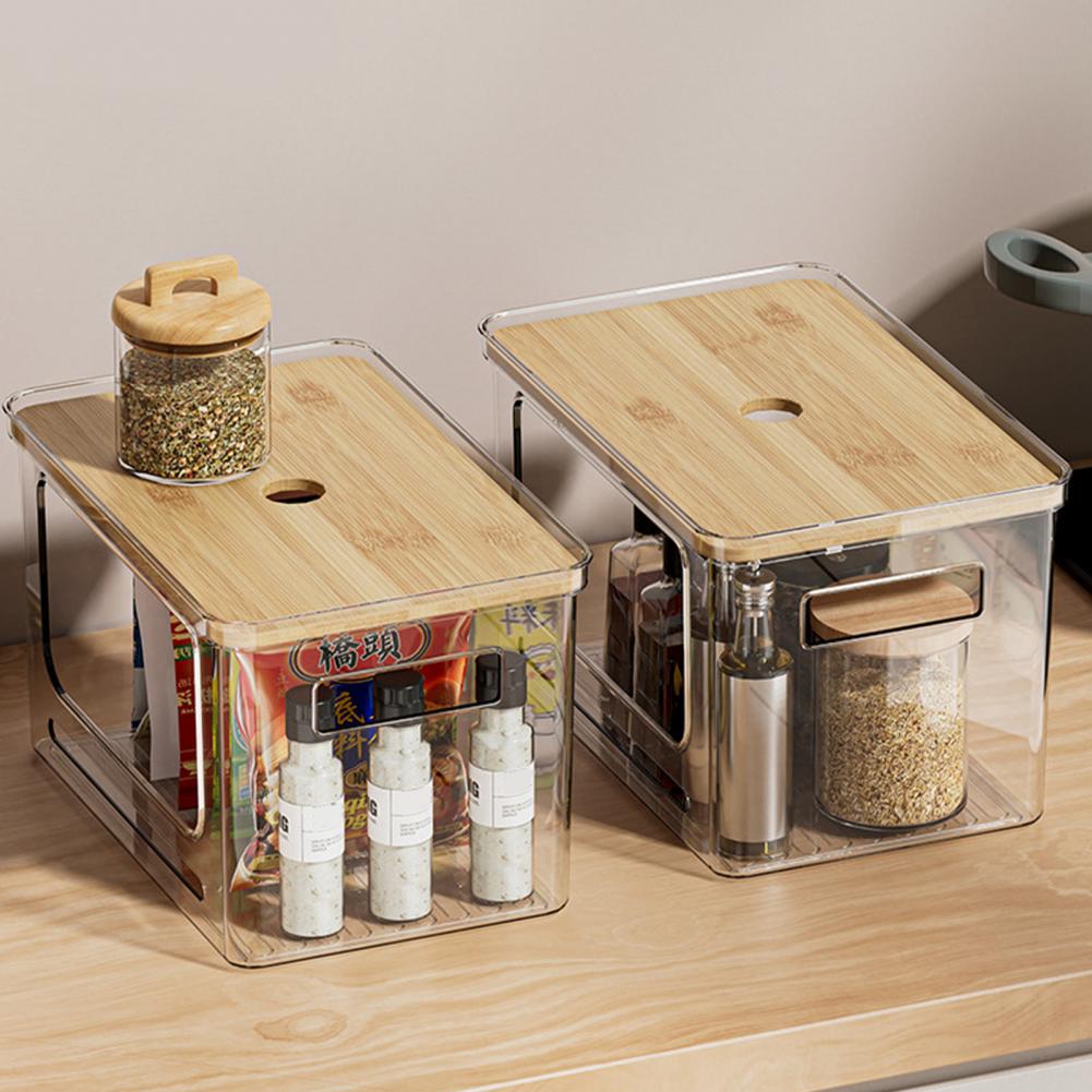 Çöp Torbası Düzenleyici, Bambu - Stackable Pantry Bin incelemesi ve fiyatı