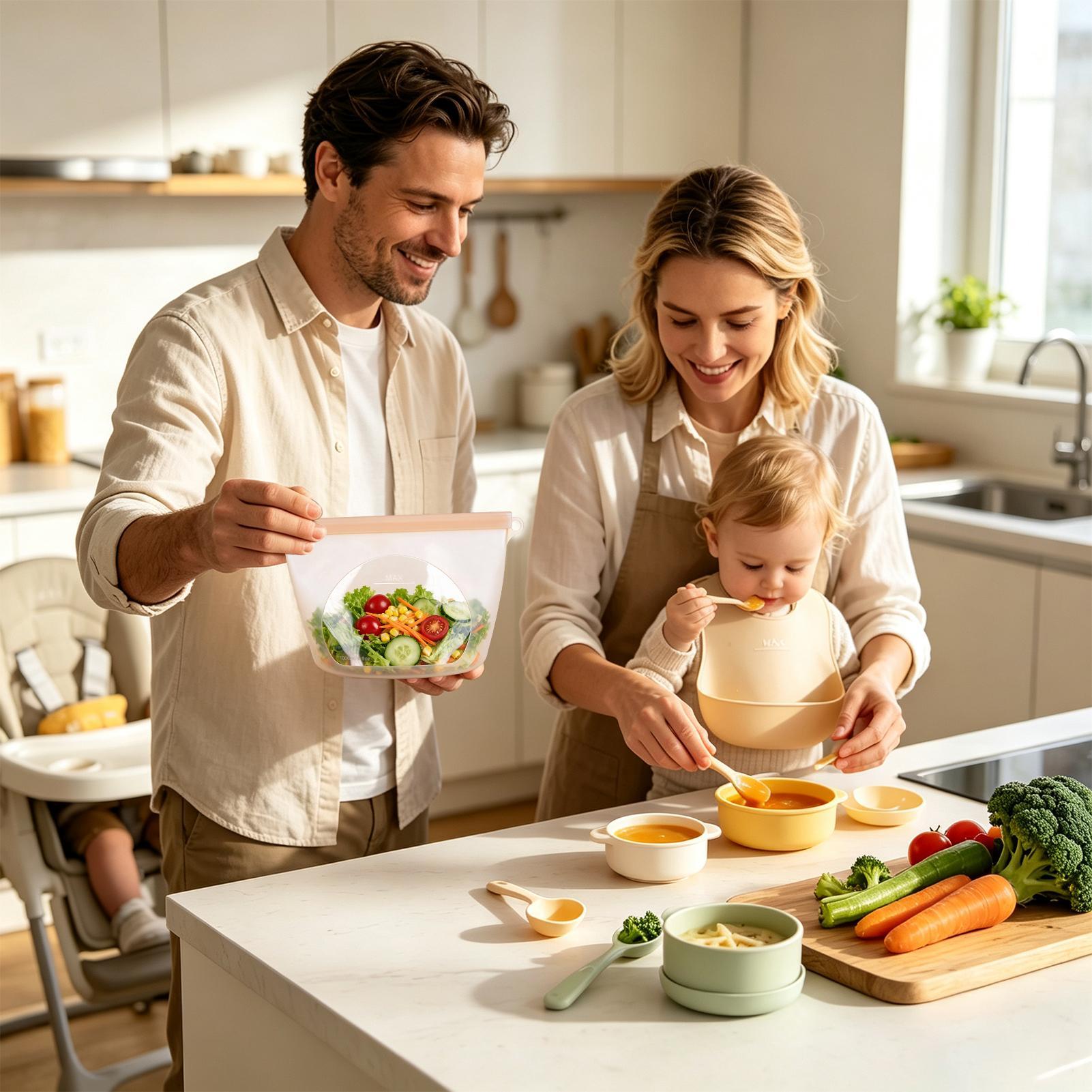 Silikon Gıda Saklama Torbaları - Ziploc Food Storage incelemesi ve fiyatı
