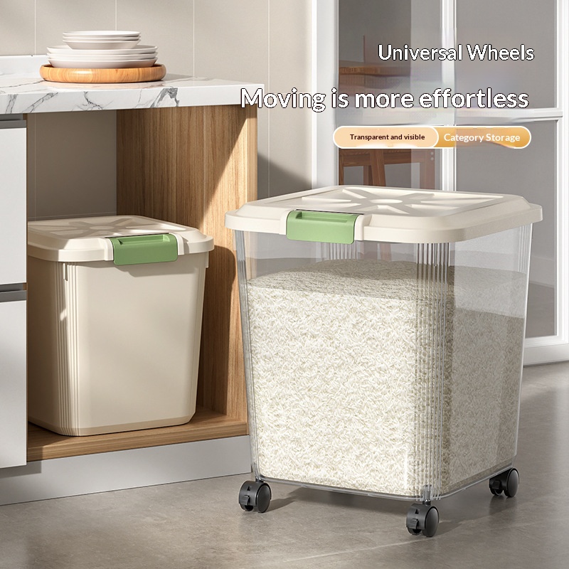 1 adet Gıda Sınıfı Şeffaf Piri - Food Storage On Wheels incelemesi ve fiyatı