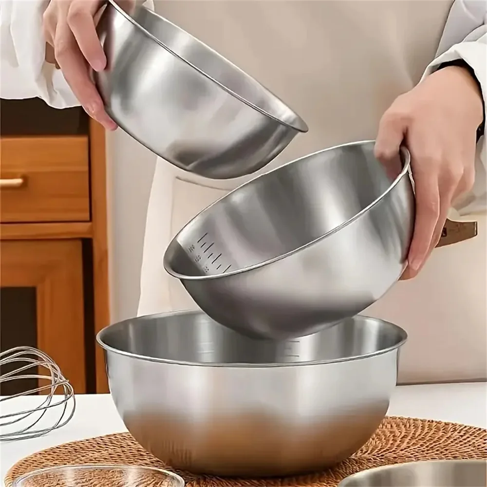 1-3 Paslanmaz Çelik Kase Seti  - Set Food Storage incelemesi ve fiyatı