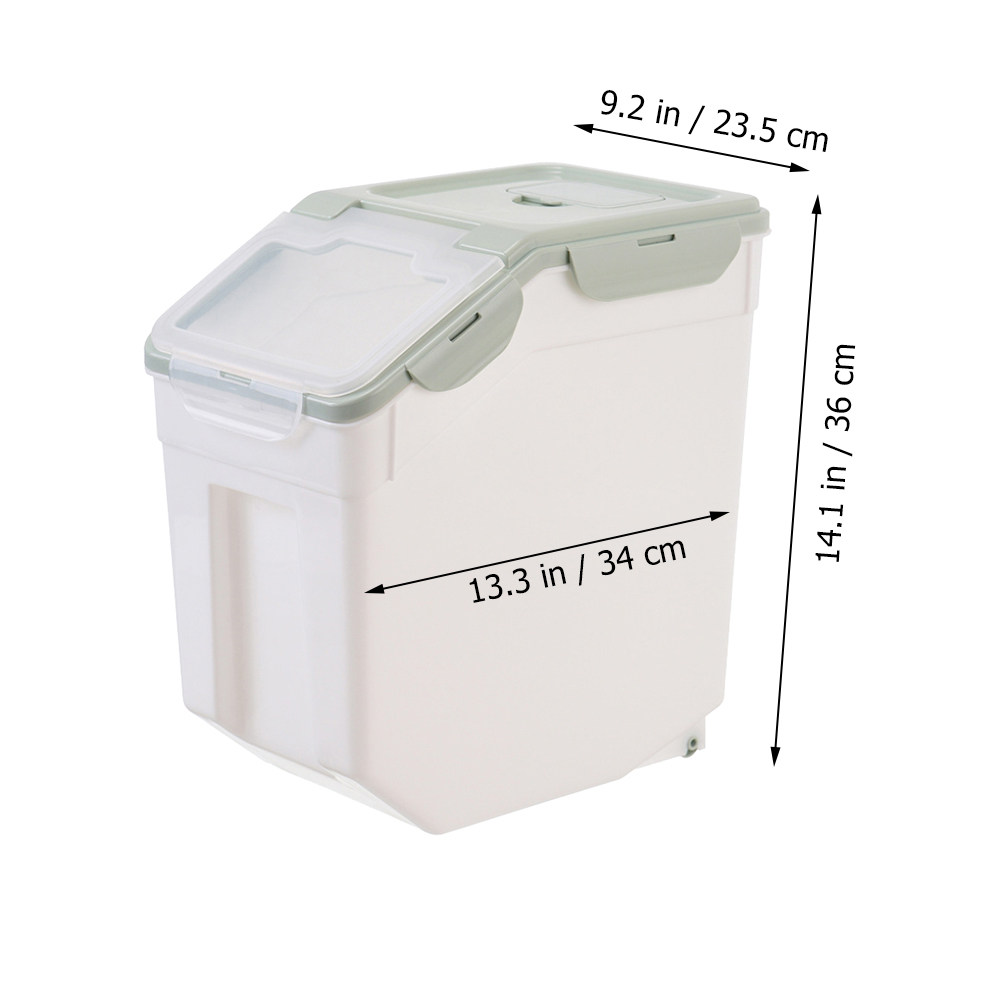 Bej Büyük Evcil Hayvan Maması  - Food Storage No Pantry incelemesi ve fiyatı