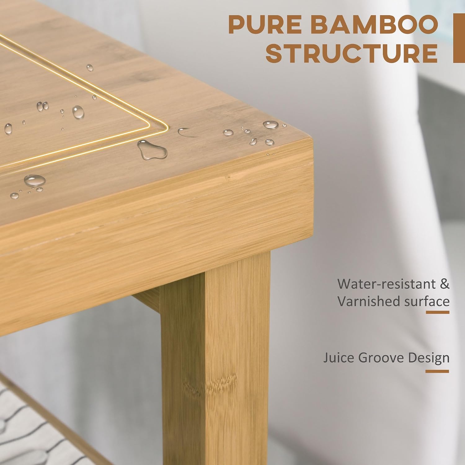 Bambu Mutfak Adası Arabası, Te - Food Storage On Wheels incelemesi ve fiyatı