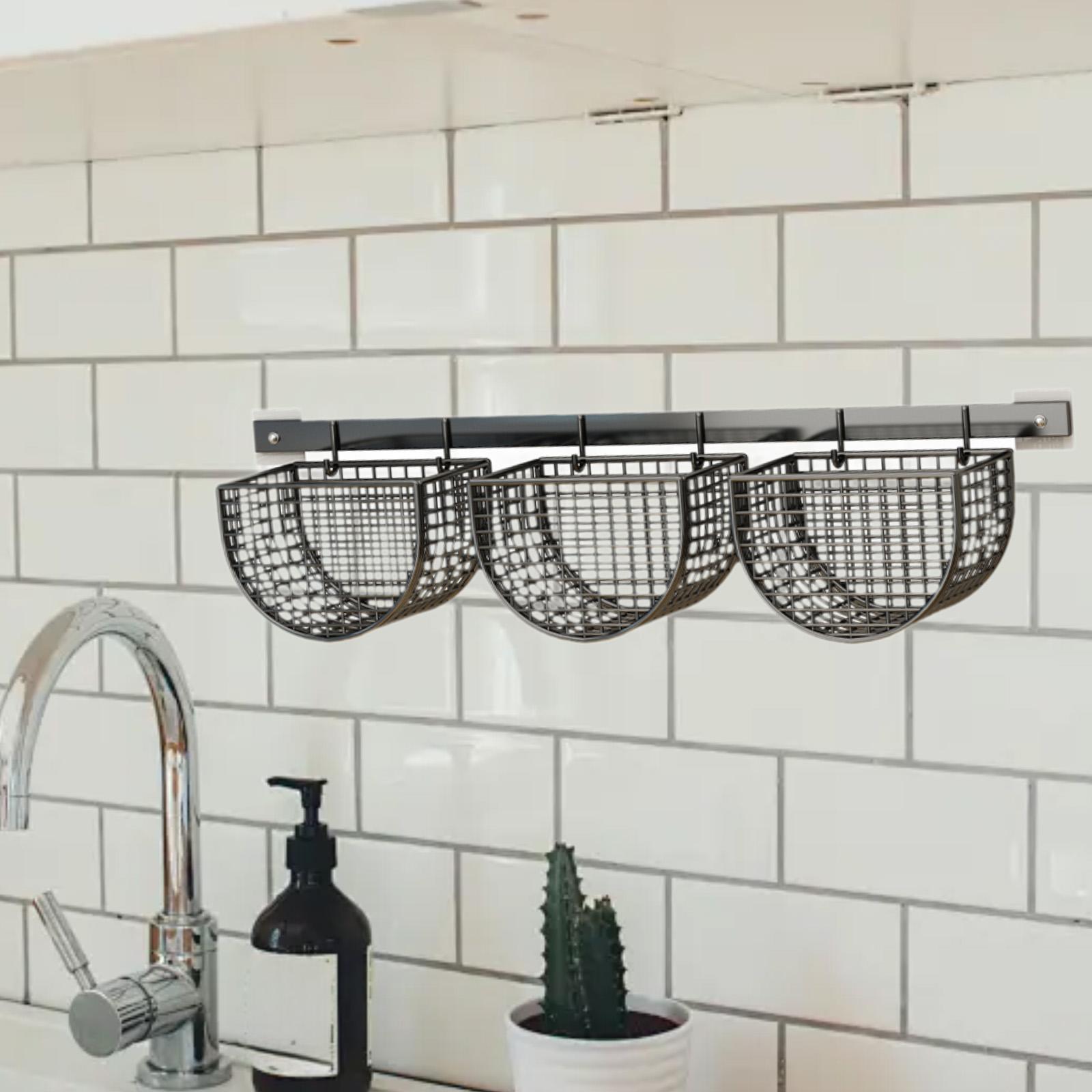 Metal Asılı Duvar Sepeti Düzen - Food Storage No Pantry incelemesi ve fiyatı
