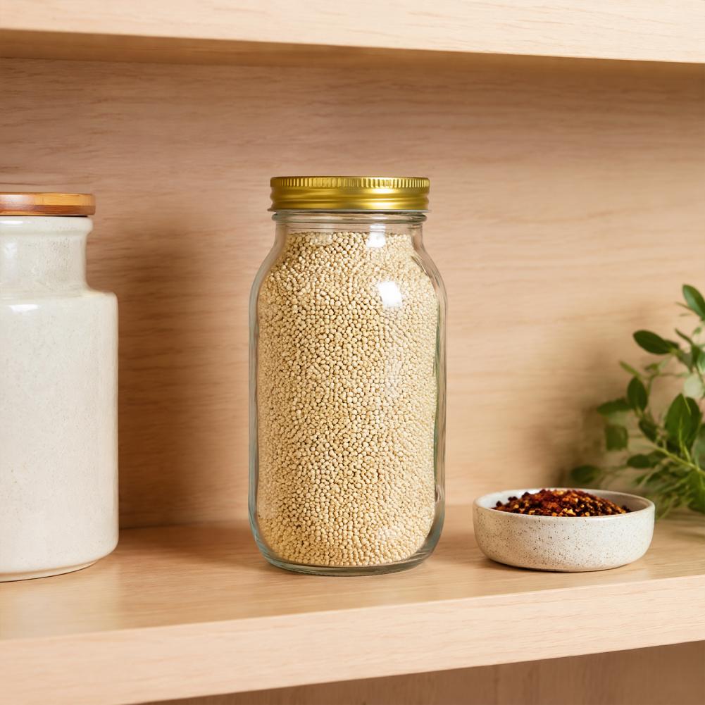 Kapaklı Mason Kavanozları Cam  - Food Storage No Pantry incelemesi ve fiyatı
