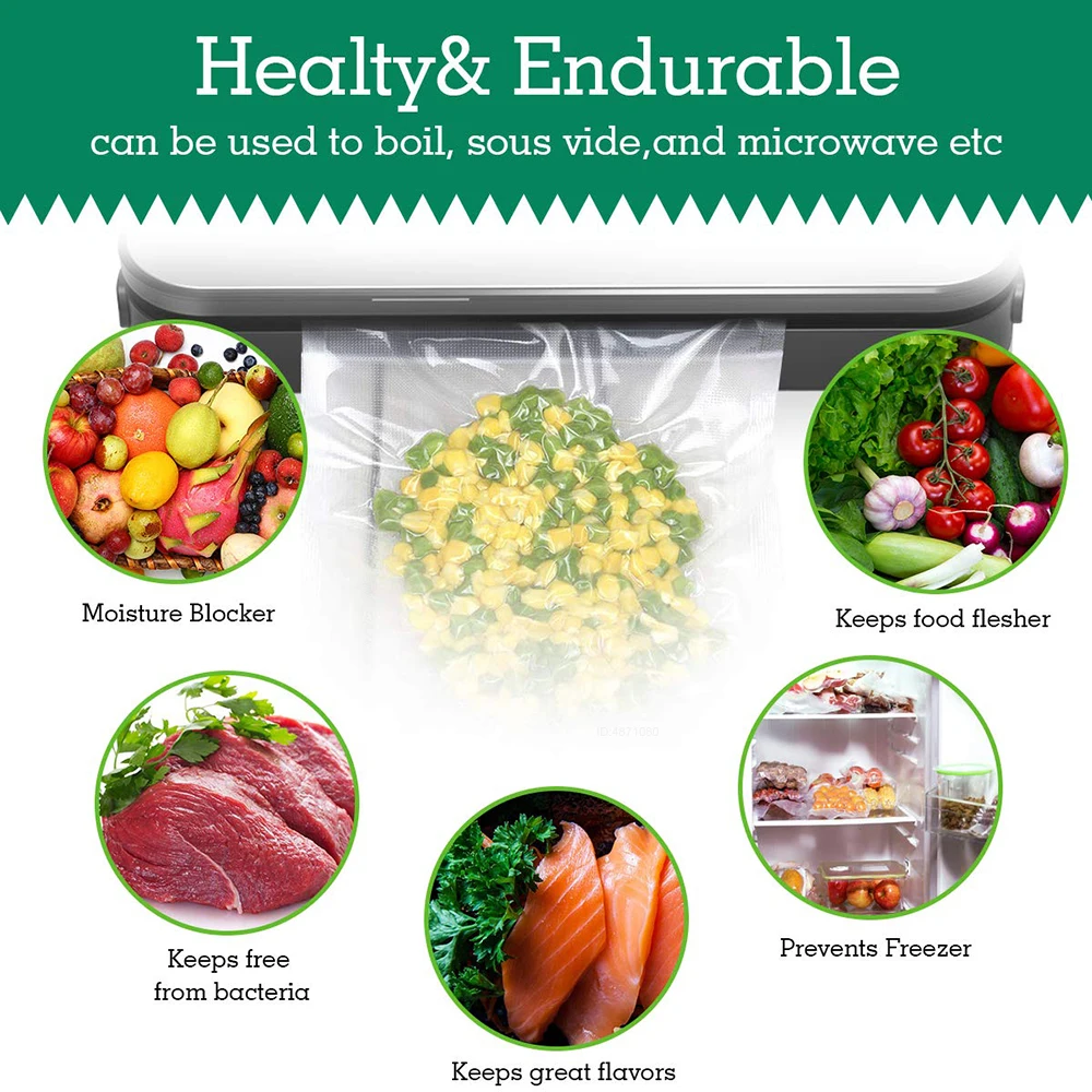 Sous Vide vakum paketleme maki - Food Storage Vacuum Seal Bags incelemesi ve fiyatı